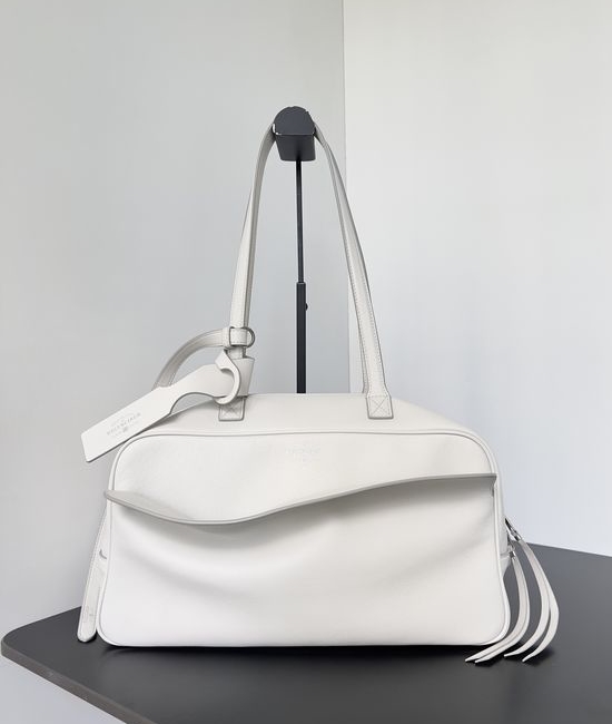 Balenciaga Bowling Leather Top Handle Bag 826425
