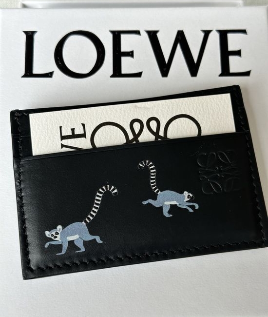 Loewe Long Strap Leather Card Holder 9781