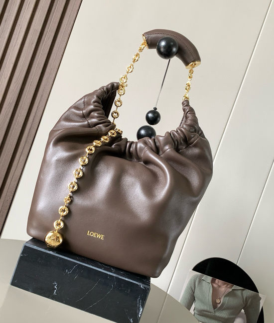 Loewe Squeeze Nappa Leather Small Handbag 9042