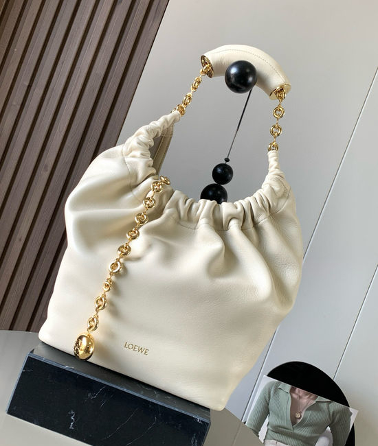 Loewe Squeeze Nappa Leather Small Handbag 9042