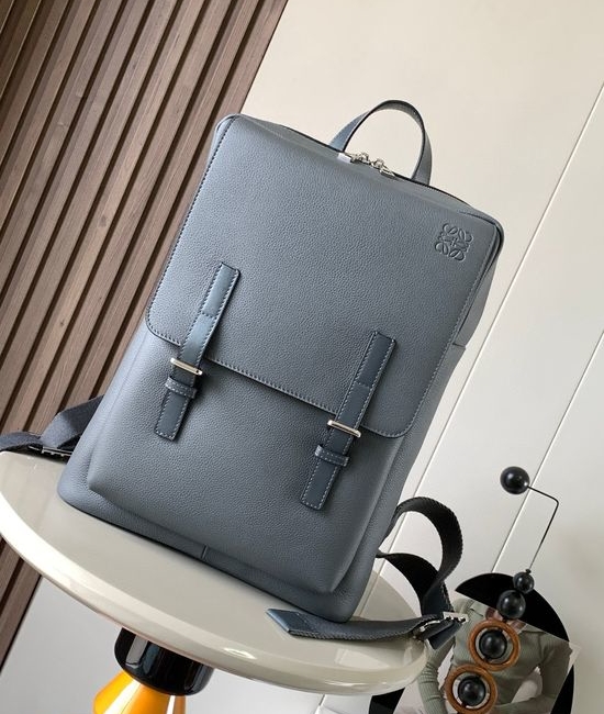 Loewe Military Backpack Soft Grained Leather 9024