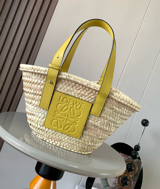 Loewe Basket Woven Leather Handbag 8004