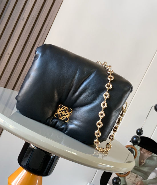 Loewe Puffer Goya Black Handbag 9140