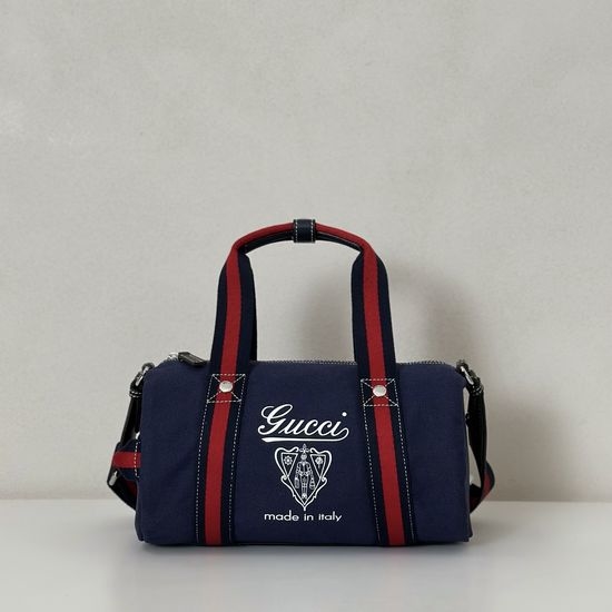 Gucci Blue Canvas Tote Bag 816865