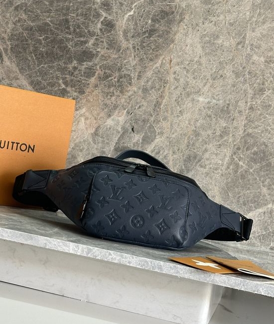 Louis Vuitton LV Rush Waist Bag Monogram Shadow Leather M14784