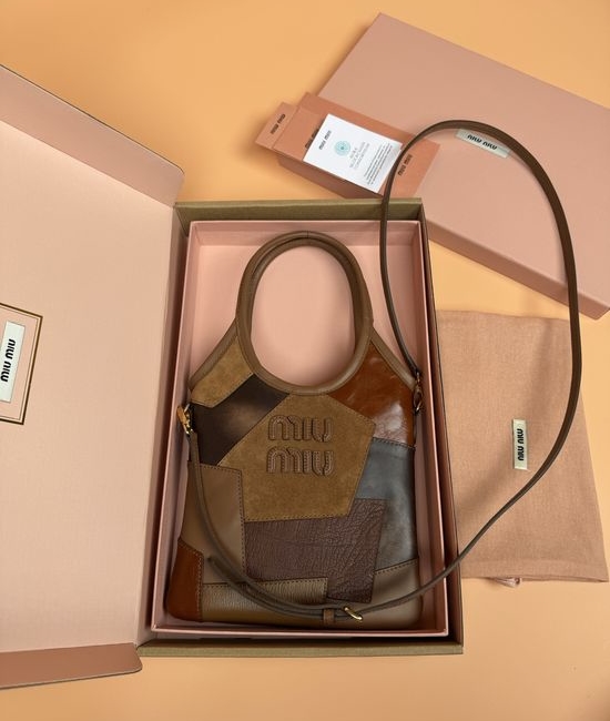 Miu Miu IVY Leather Tote Bag 5BG281