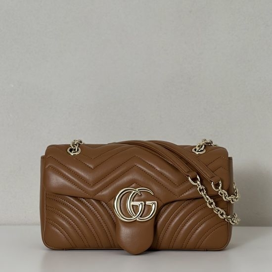 Gucci Large Handbag Brown 837267