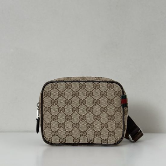 Gucci Handbag Apricot Fabric 834268