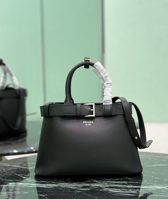 Prada Double Series Belted Small Handbag 17128