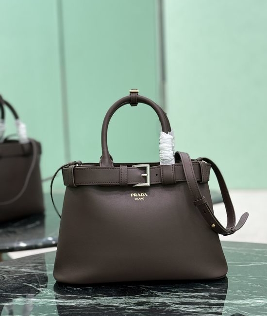 Prada Double Series Belted Small Handbag 17127