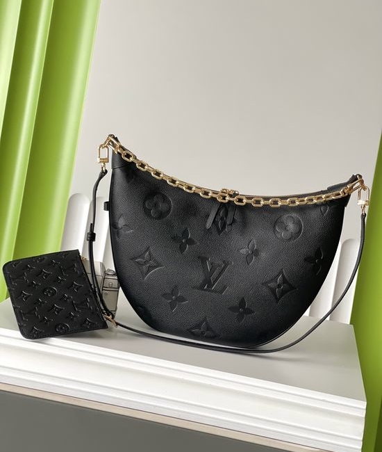 Louis Vuitton LV Loop Hobo Full Leather Handbag High Quality Original Order M46725