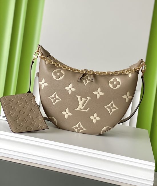 Louis Vuitton LV Loop Hobo Full Leather Handbag High Quality Original Order M46738