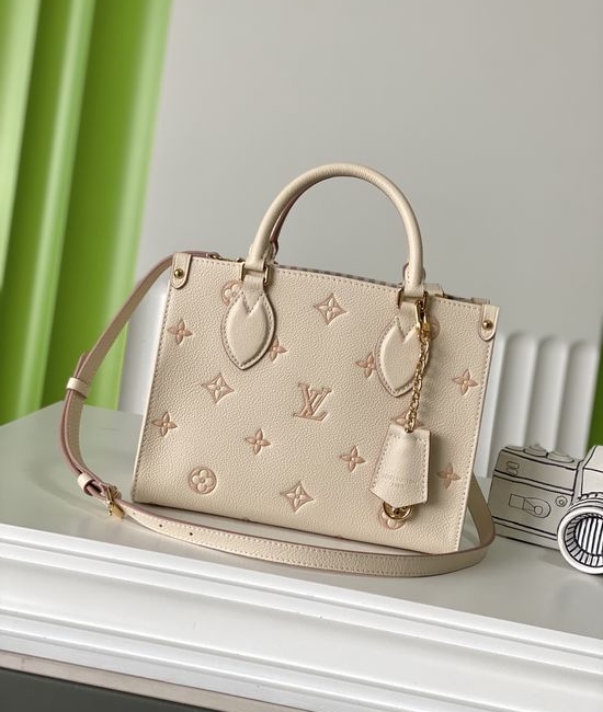 Louis Vuitton LV ONTHEGO Leather Tote Bag M14403