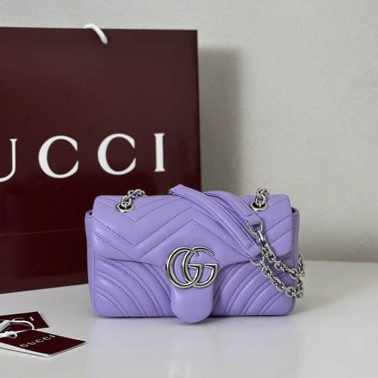 Gucci Light Purple Crossbody Bag 837280
