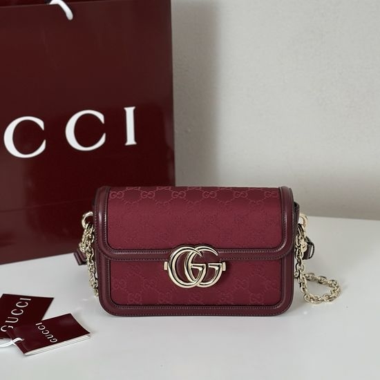 Gucci Large Canvas Shoulder Bag 826761