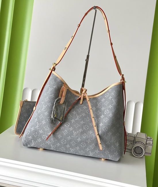 Louis Vuitton LV Denim Carryall Tote Bag M13289