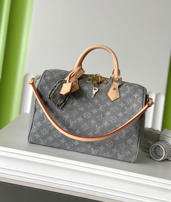 Louis Vuitton LV Denim Speedy Soft Bag M13344