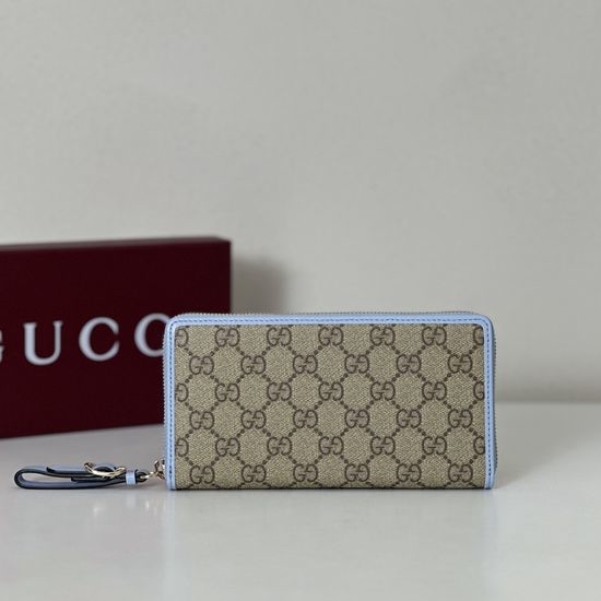 Gucci Large Bag Coffee Rubber Light Blue 819122