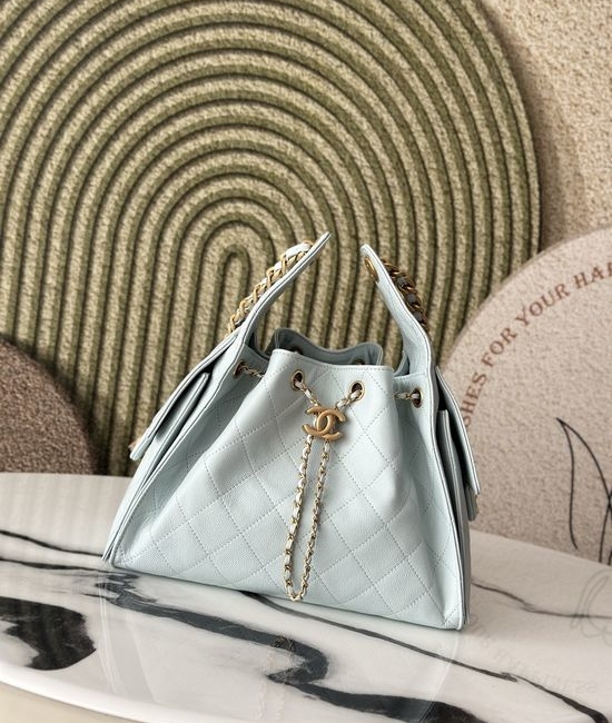 Chanel Hobo Quilted Shoulder Bag AS5293