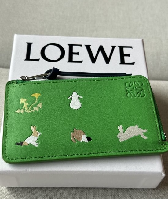 Loewe Co-branded Embossed Card Holder A14