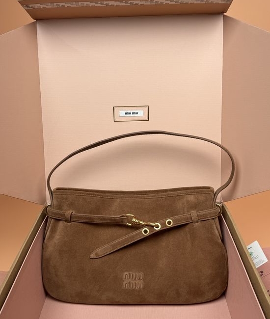 Miu Miu Adventure Nappa Leather Tote Bag 5BG181