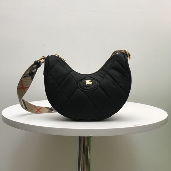 Burberry Check Quilted Nylon Crossbody Bag 801113081