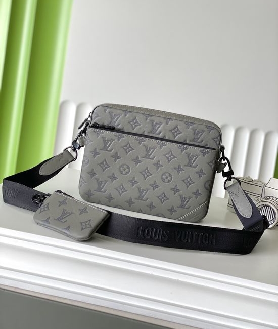 Louis Vuitton LV TRIO Leather 3-Piece Bag Set M46603