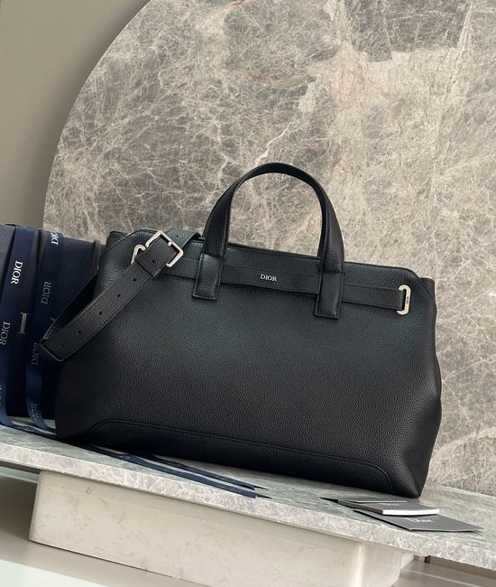Christian Dior CD Normandie Leather Handbag 93926