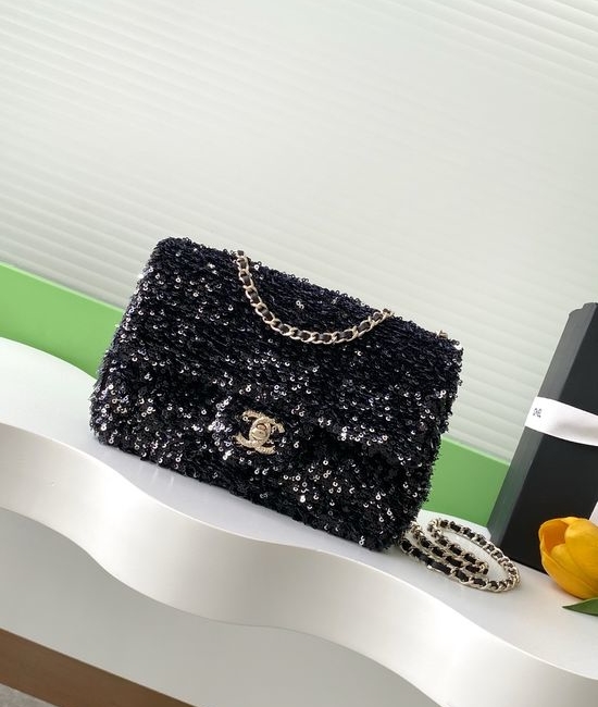 Chanel CF Sequin Evening Bag AS4561