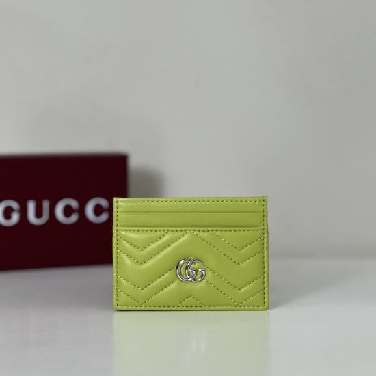 Gucci Bright Green Sheepskin Handbag 443127