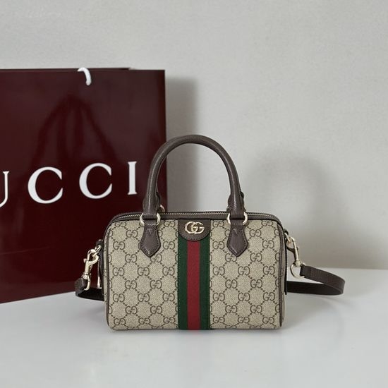 Gucci Brown Canvas Shoulder Bag 841294