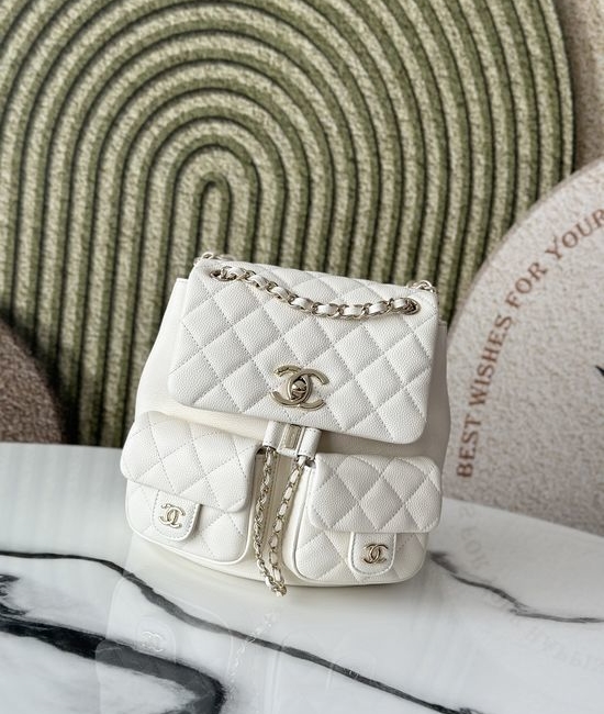 Chanel Caviar Grain Backpack 17319