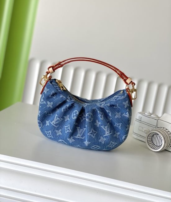 Louis Vuitton LV POCHETTE VALLEY Denim Handbag M13571