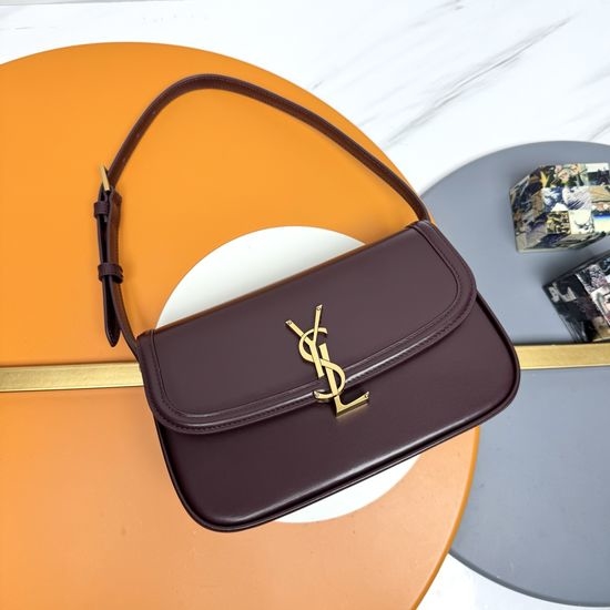 Yves Saint Laurent YSL Solferino Classic Leather Satchel 832330