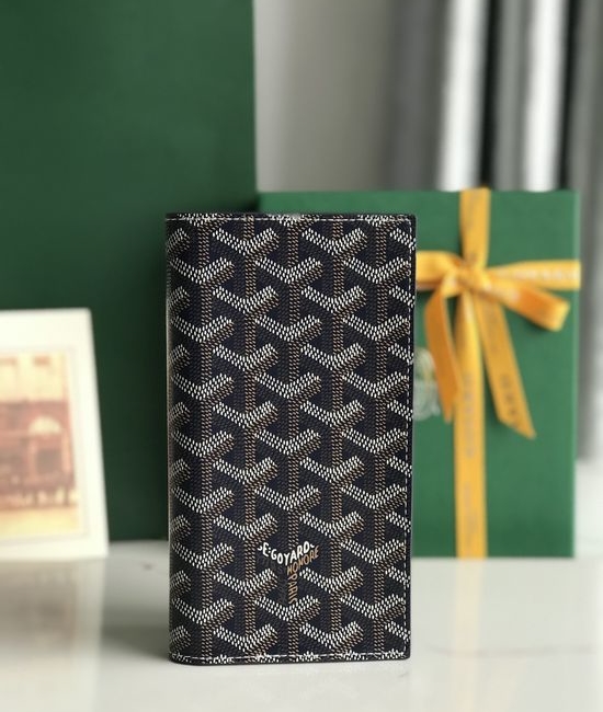Goyard Saint-Lambert Canvas and Leather Phone Pouch 020613