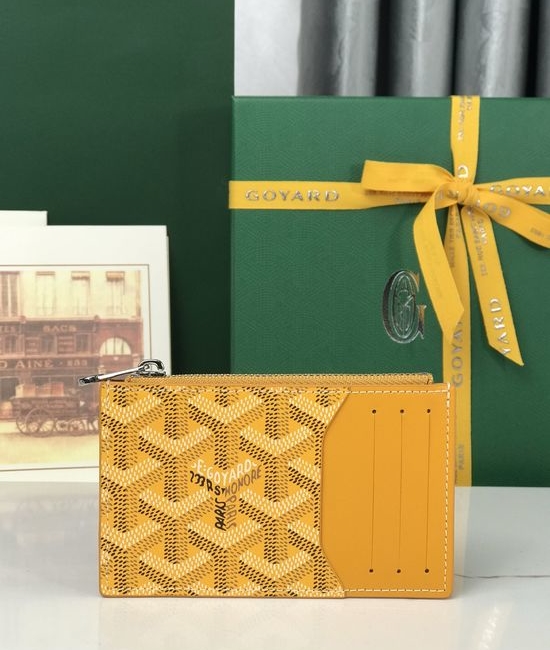 Goyard Bourbon Zip Card Holder 020244