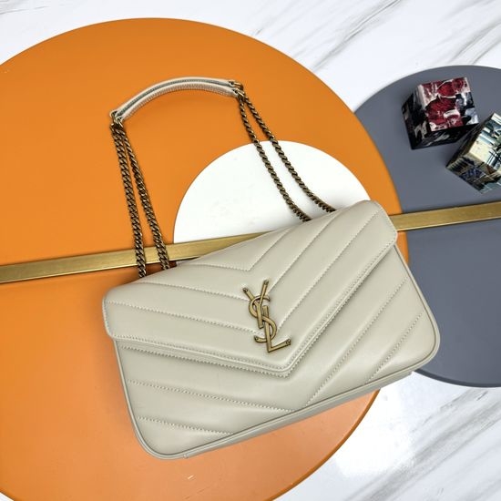 Yves Saint Laurent YSL LouLou Medium Lambskin Bag 801439