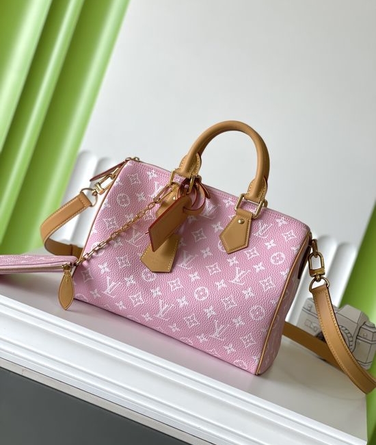 Louis Vuitton LV SPEEDY Full Leather Satchel Bag M13914