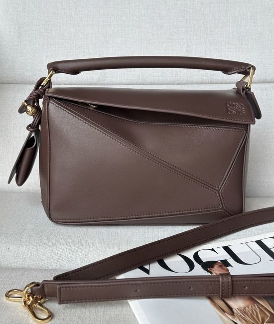 Loewe Featherlight Puzzle Nappa Leather Handbag 3007