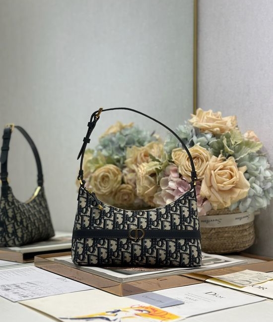 Christian Dior CD 30 Montaigne Oblique Mini Shoulder Bag 2381