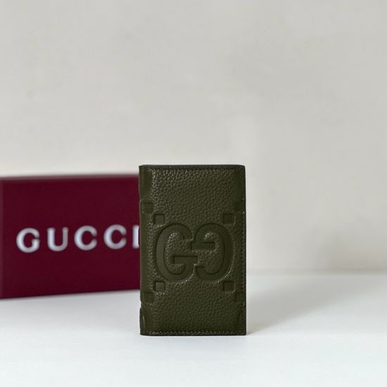 Gucci Crossbody Bag Green Embossed 739478