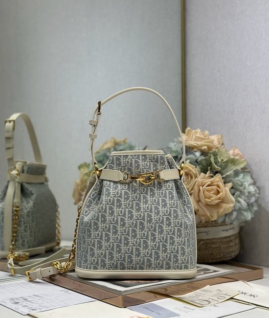 Christian Dior CD C EST Christian Dior CD Oblique Printed Handbag 2271