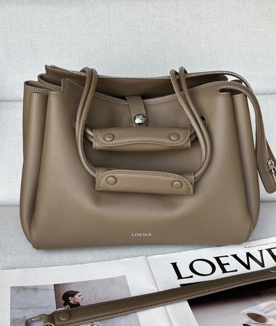 Loewe Madrid Leather Crossbody Handbag 0255