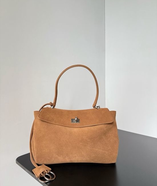 Balenciaga Rodeo Drive Oversized Soft Leather Tote Bag