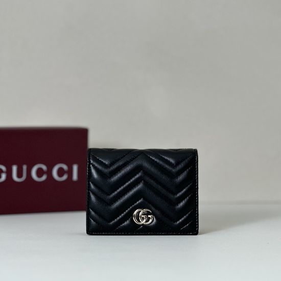 Gucci Black Lambskin Mini Bag 466492