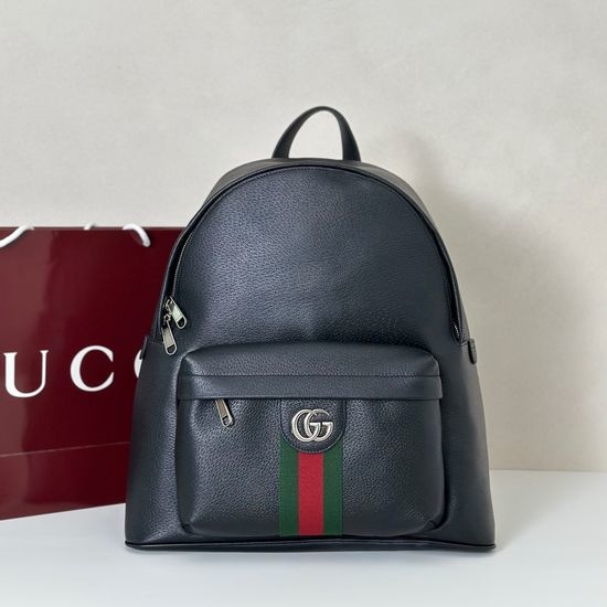 Gucci Classic Black Leather Handbag 834466
