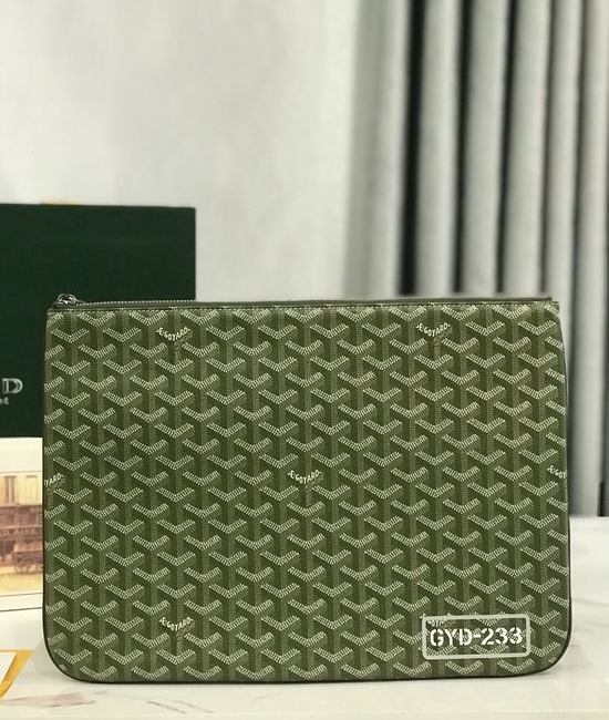 Goyard SENAT Enamel Clutch 020167