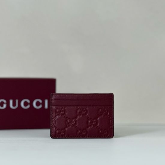 Gucci Embossed Leather Card Holder 847204