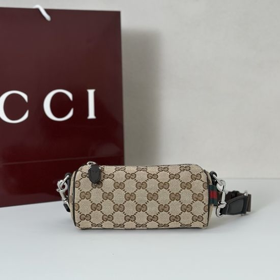 Gucci Original Leather Apricot Canvas Bag 834269