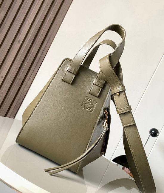 Loewe Hammock Smooth Leather Convertible Handbag 9002